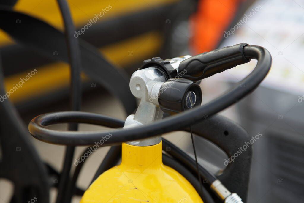 Wartung eines Tauchflaschenventils